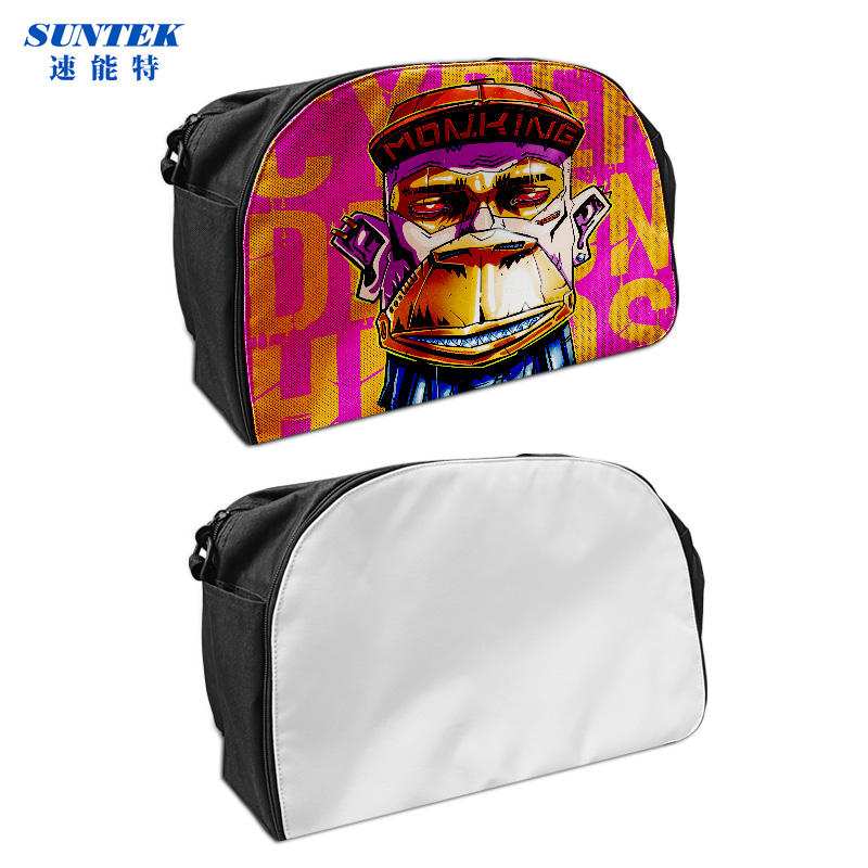 Sublimation Large 600d Polyester Multifunctional Duffle Travel Bags