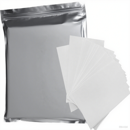 100 Sheets 3D Sublimation Film - PET Matte Clear Pre-Treated Heat Press Film for DIY Phone Cases & Electronics Accessories