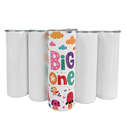 2023 Hotselling Sublimation Blank Us Warehouse 20oz Stainless Steel Straight Tumbler
