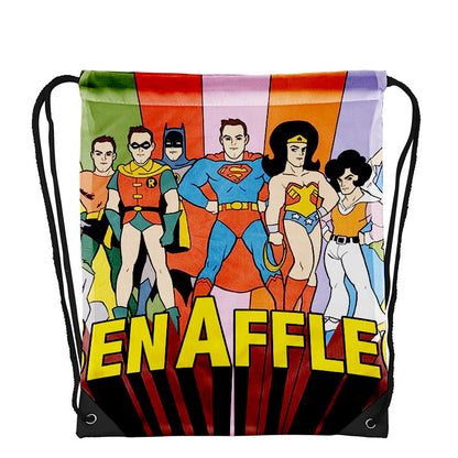 4Pcs Sublimation Drawstring Backpack Bulk 420D Premium Polyester Heat-Sealed Edges Draw String Bags For Gym Sport Party Hiking