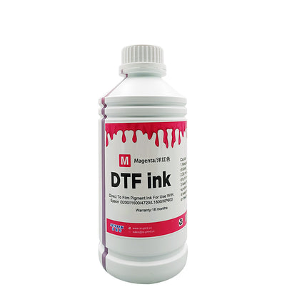 1000ML Premium DTF Ink Combo Pack Compatible for PET Film Refill for DTF Printers Epson I3200 I1600 4720 L1800 XP600, Heat Transfer Printing Direct to Film