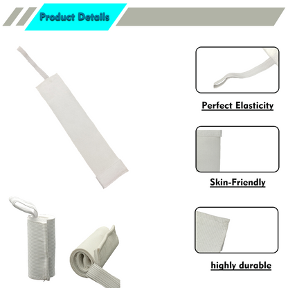 White Heat Transfer Captain Armband 11-15.7in, Blank Velcro Cuff for Sublimation Printing, High-Density Nylon Logo Band