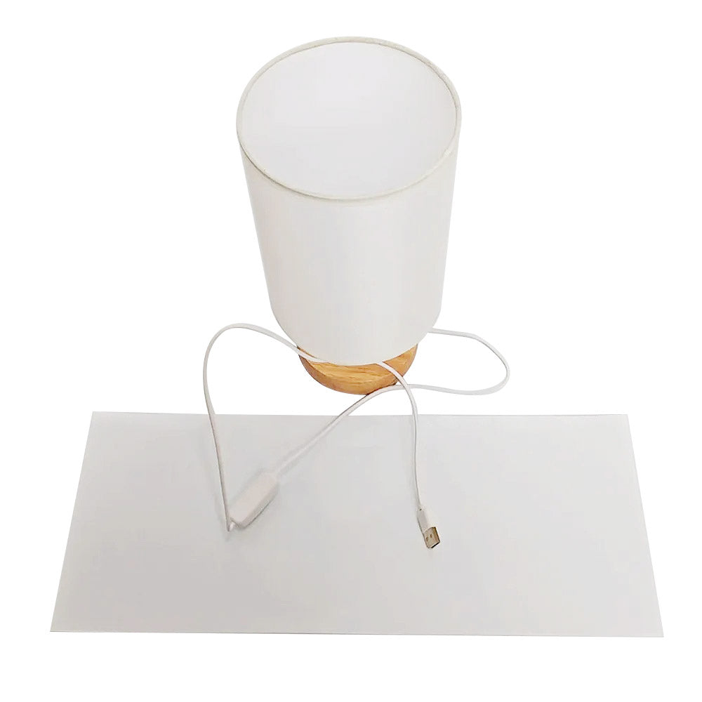 Sublimation photo roatating lamp custom small chandelier bedside lamp