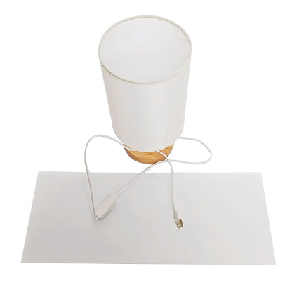 Sublimation photo roatating lamp custom small chandelier bedside lamp