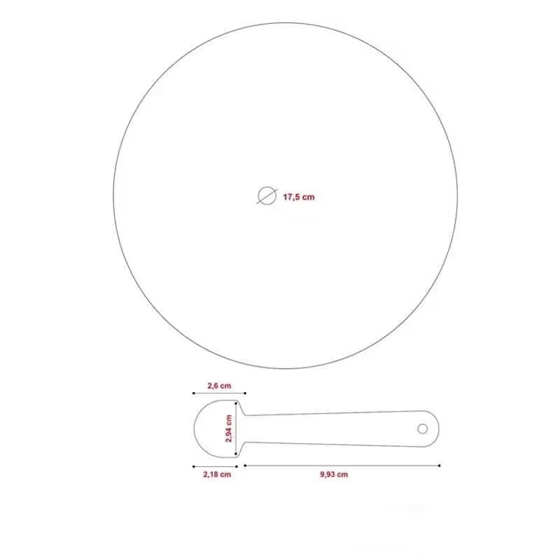 Sublimation Blank 17.5cm Plastic Fan with Handle for Summer Decoration Cultural Promotional Products