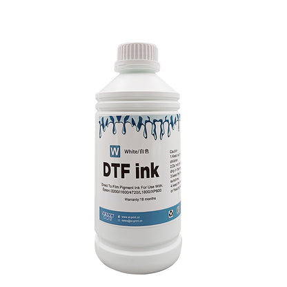 1000ML Premium DTF Ink Combo Pack Compatible for PET Film Refill for DTF Printers Epson I3200 I1600 4720 L1800 XP600, Heat Transfer Printing Direct to Film