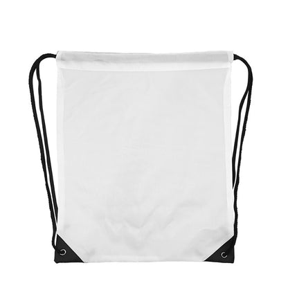 4Pcs Sublimation Drawstring Backpack Bulk 420D Premium Polyester Heat-Sealed Edges Draw String Bags For Gym Sport Party Hiking