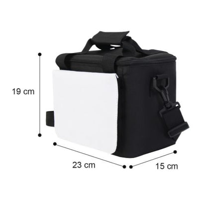 Sublimation Blank Insulation Bag Lunch Bag with Betachable Velcro for Taking Out The Meal