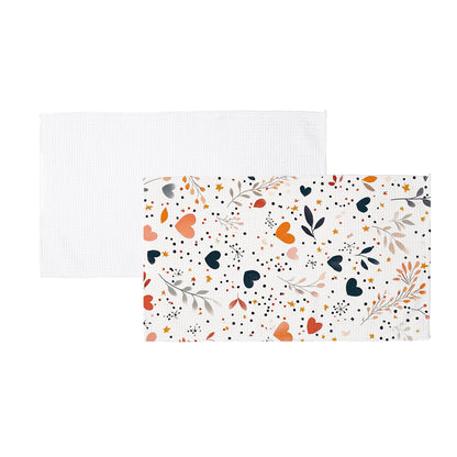 Sublimation Waffle Weave Towel Blanks 16x24in 390gsm, Microfiber Quick Dry, Heat Transfer Ready for Custom Logo, OPP Bag Packed