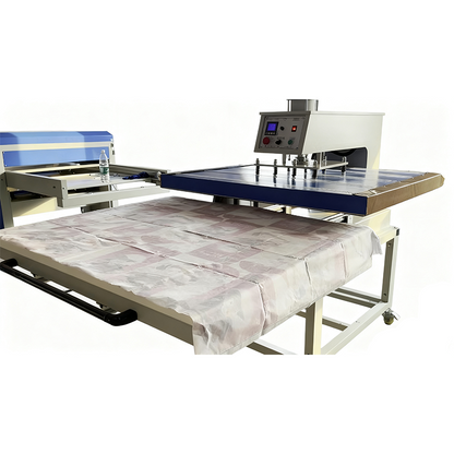 32" x 40"/40" x 48" Large Format Pneumatic Heat Press with Stand: Perfect for high-pressure garment & textile applications.