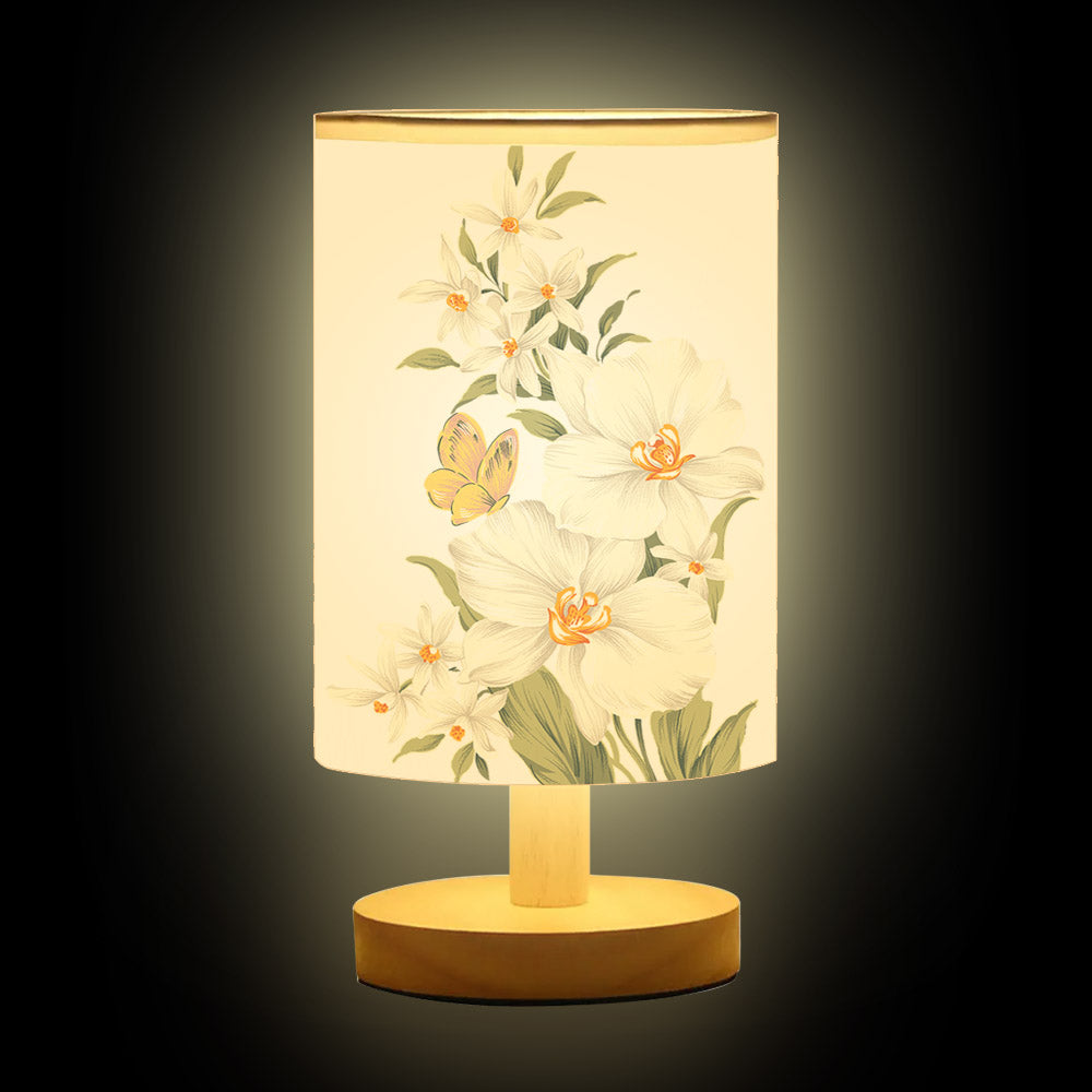 Sublimation photo roatating lamp custom small chandelier bedside lamp
