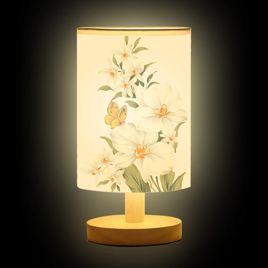 Sublimation photo roatating lamp custom small chandelier bedside lamp