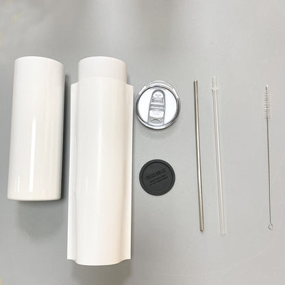 2023 Hotselling Sublimation Blank Us Warehouse 20oz Stainless Steel Straight Tumbler