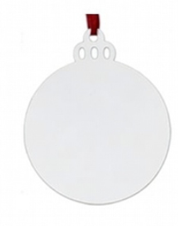 Custom Metal Photo Ornament - Personalized Picture Hanging
