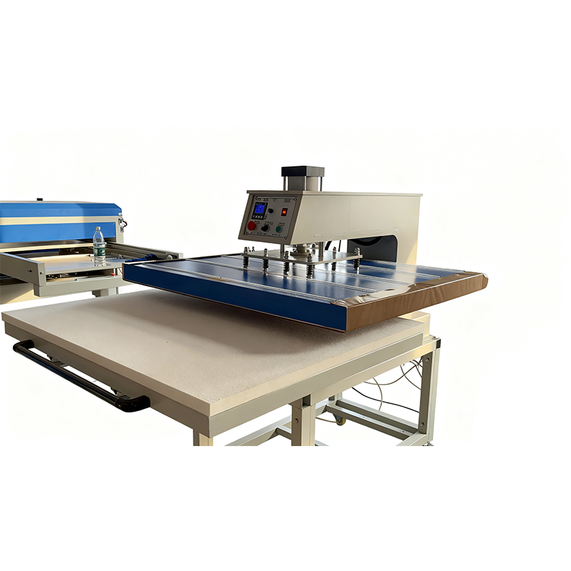 32" x 40"/40" x 48" Large Format Pneumatic Heat Press with Stand: Perfect for high-pressure garment & textile applications.