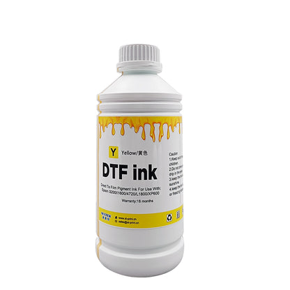 1000ML Premium DTF Ink Combo Pack Compatible for PET Film Refill for DTF Printers Epson I3200 I1600 4720 L1800 XP600, Heat Transfer Printing Direct to Film