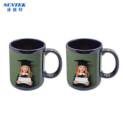 11oz Sublimation Blank Patch Color Coffee Mug for Water Drinks