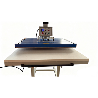 32" x 40"/40" x 48" Large Format Pneumatic Heat Press with Stand: Perfect for high-pressure garment & textile applications.