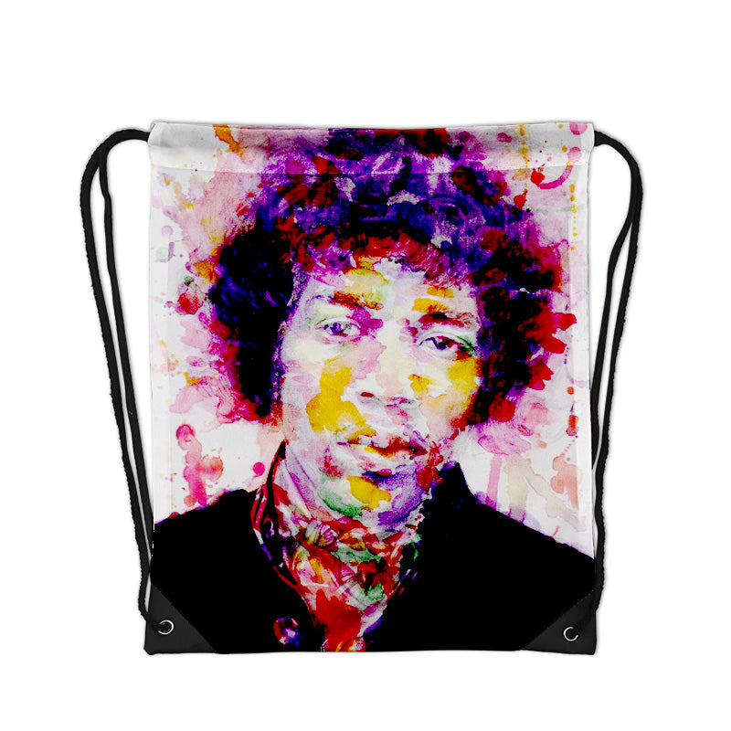 4Pcs Sublimation Drawstring Backpack Bulk 420D Premium Polyester Heat-Sealed Edges Draw String Bags For Gym Sport Party Hiking
