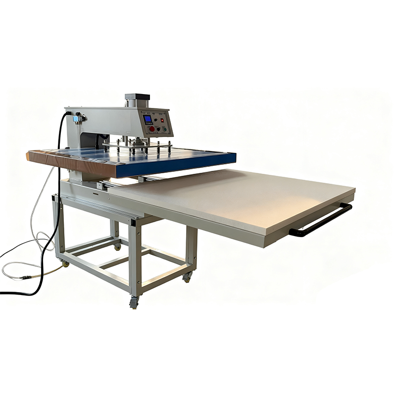 32" x 40"/40" x 48" Large Format Pneumatic Heat Press with Stand: Perfect for high-pressure garment & textile applications.