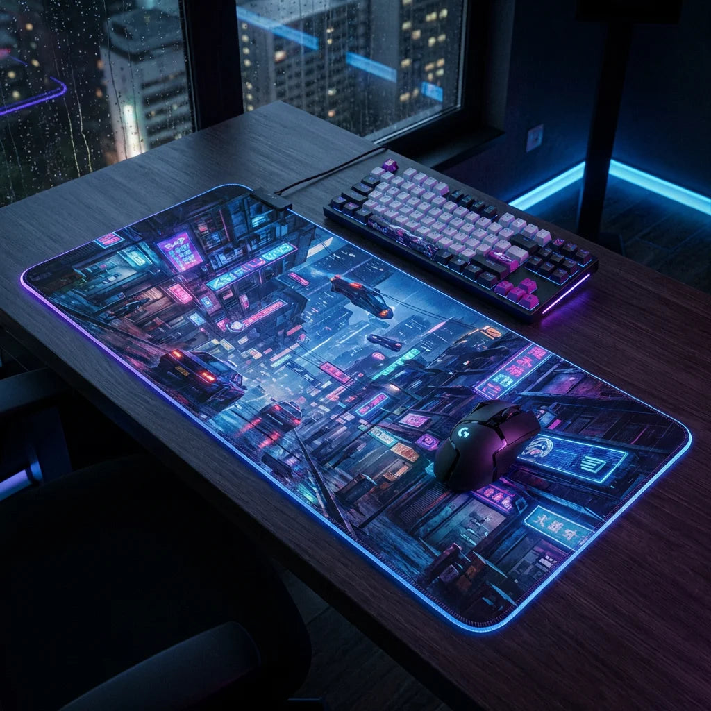 Sunvory Custom Gaming Desk Mat - XL Extended Mouse Pad (900x400mm)