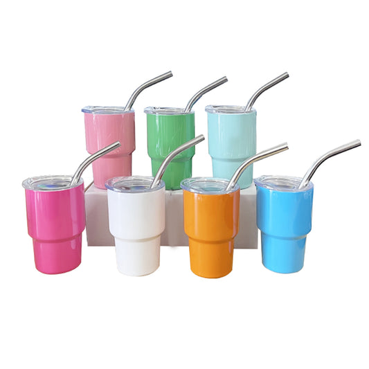 3oz insulated steel shot glass