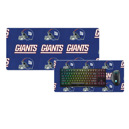 Gaming Mouse Pad 11.8×31.5 inch - NFL Super Bowl LVIX Memorial Heat Press Printing, Non-Slip Rubber Base for Fans & Desktop Use