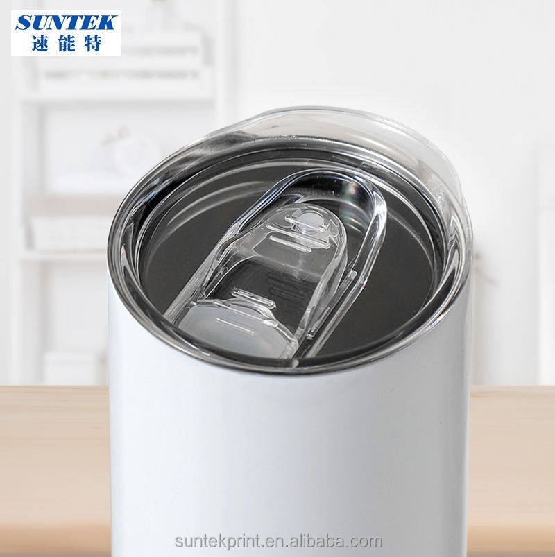 20oz Double Walled Vacuum Insulated Sublimation Blank Straight Skinny Stainless Steel Tumbler With Metal Straw