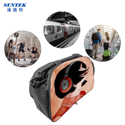 Sublimation Large 600d Polyester Duffle Multifunctional Travel Bags