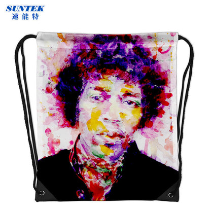 Custom Drawstring Gym Bag Sport Fitness Sack Outdoor Travel Backpacks Made in