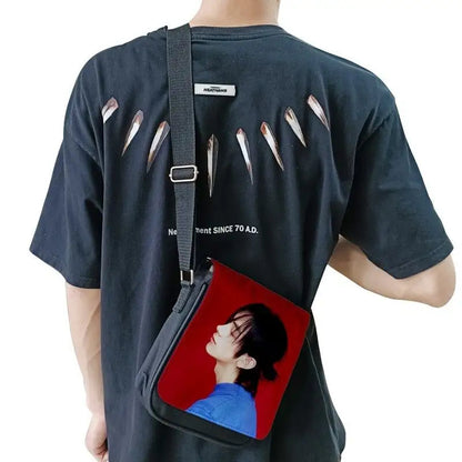 2023 New Arrival Sublimation Printing Blank Men′s Shoulder Bag