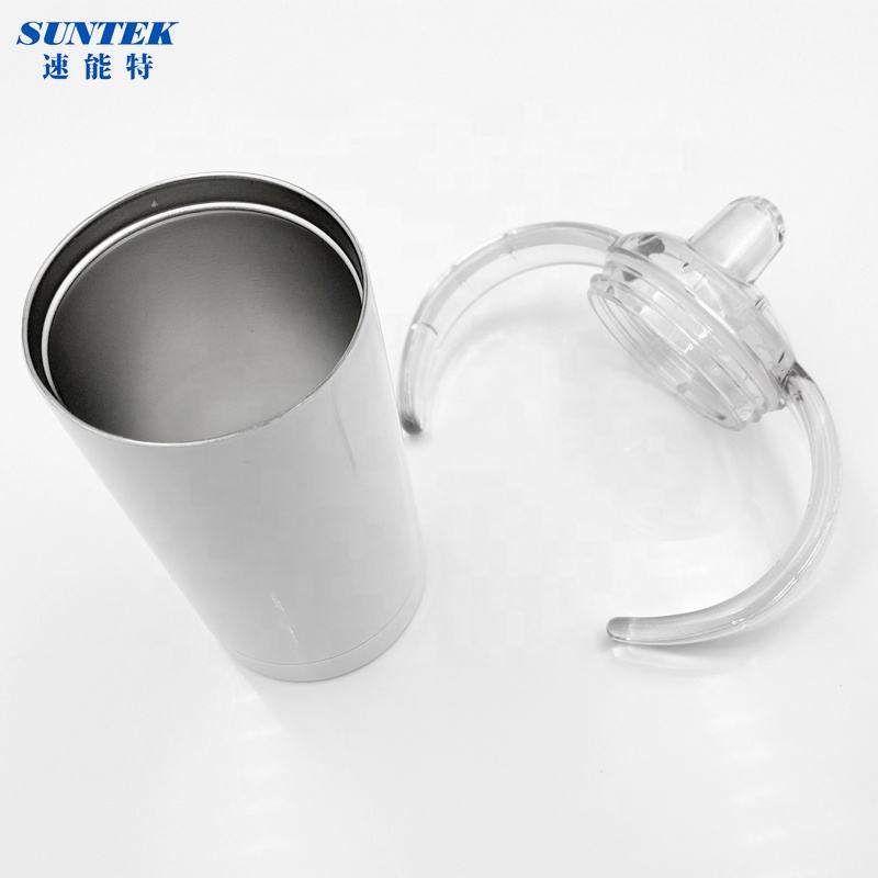 Sublimation Blank Heat Press 12oz Stainless Steel Cup Double Ear Tumbler