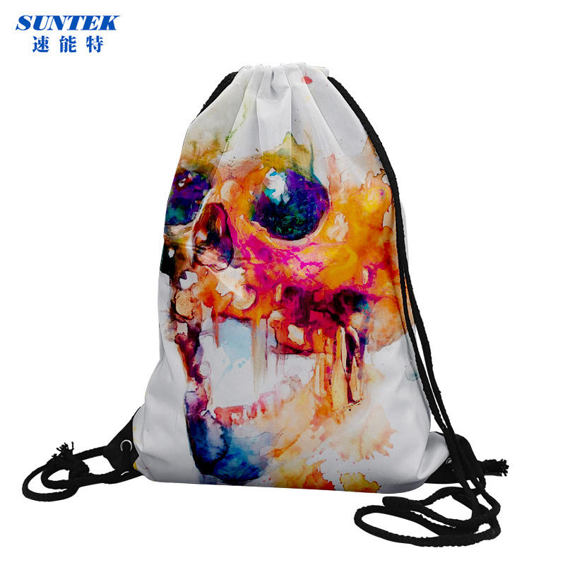 Custom Drawstring Gym Bag Sport Fitness Sack Outdoor Travel Backpacks Made in