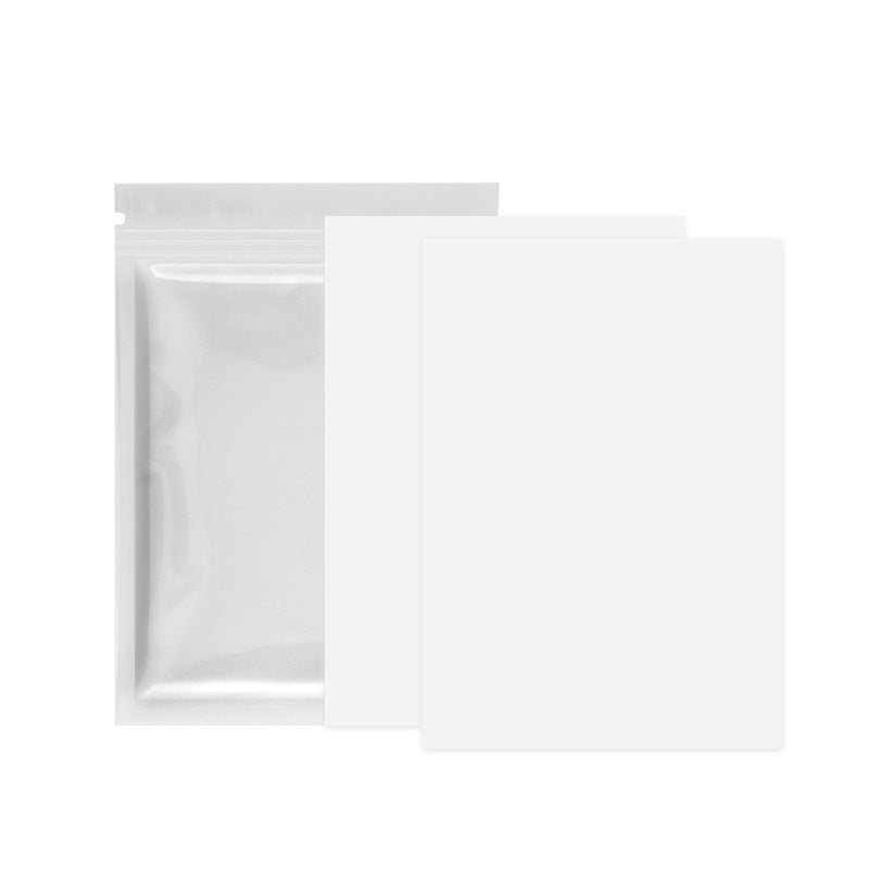 100 Sheets 3D Sublimation Film - PET Matte Clear Pre-Treated Heat Press Film for DIY Phone Cases & Electronics Accessories