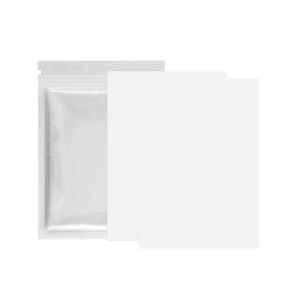 100 Sheets 3D Sublimation Film - PET Matte Clear Pre-Treated Heat Press Film for DIY Phone Cases & Electronics Accessories