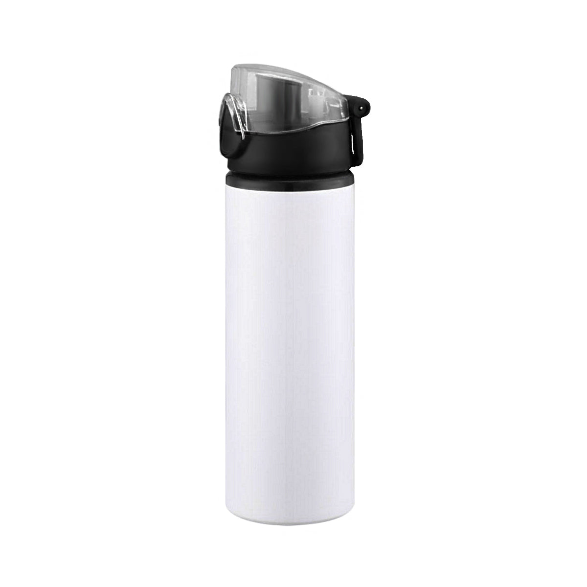 Sublimation Blank White 750ml Big Mouth Aluminum Sports Water Bottle with Handle Lid