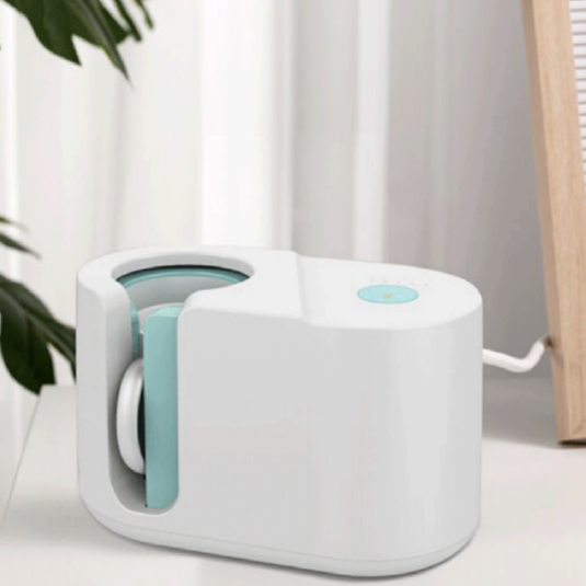 11oz Auto Heat Press Mug Machine, 350W 110V/220V, Max 200°C/390F, for 11-15oz Cups, Blue Electric Tumbler Press For Professional