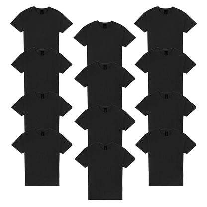 Gildan 6 Pack Blank Cotton T-Shirt – Ultra Soft & Breathable | HTV Ready, Perfect for DIY Printing, Gifts & Streetwear Basic