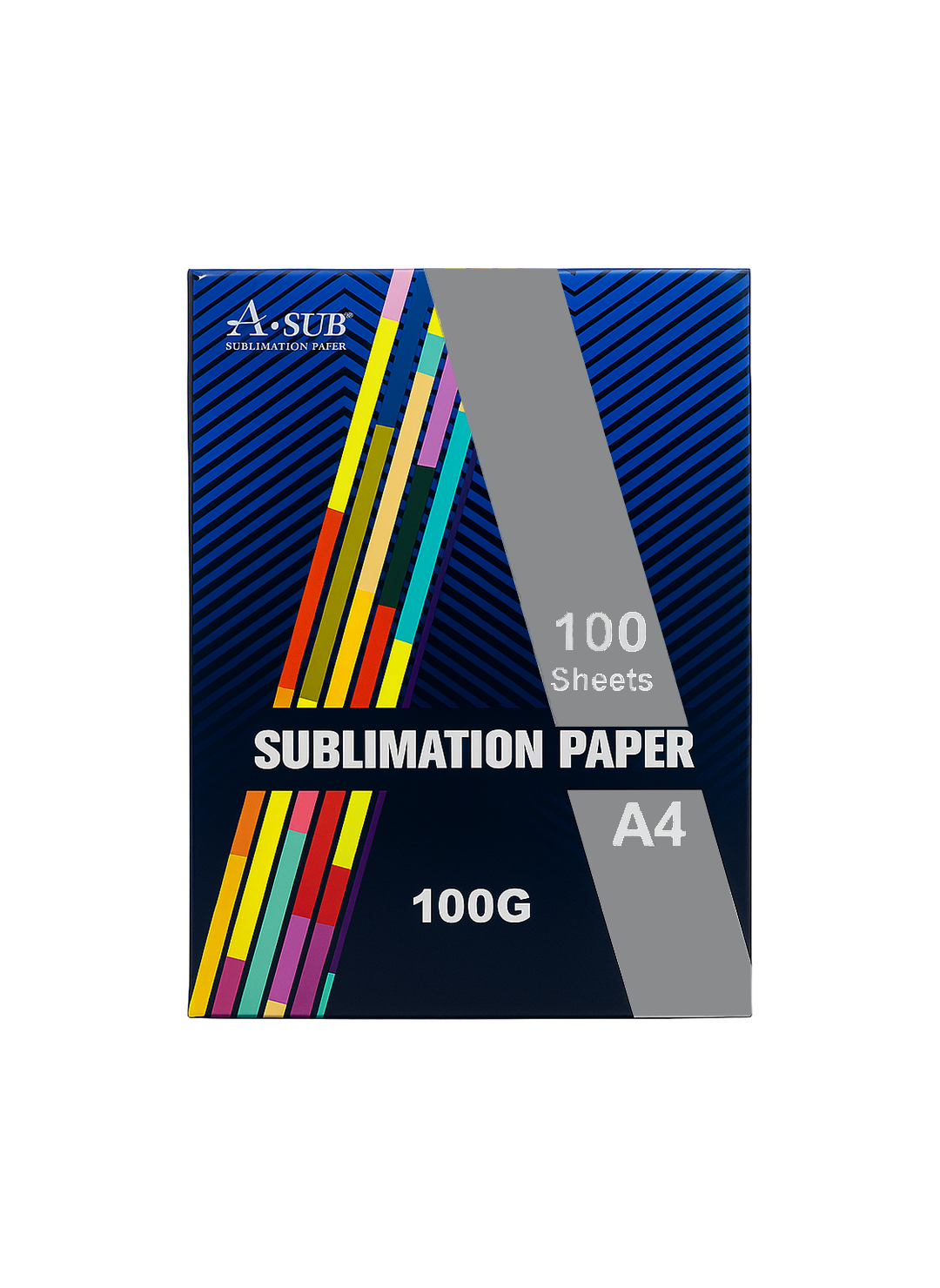 100 Sheets A4 Sublimation Paper - 8.3x11.7 Inch High-Transfer Heat Press Paper for Epson/Sawgrass Printers & T-Shirt/Mug DIY