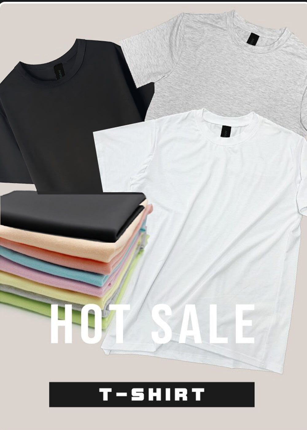 Gildan 6 Pack Blank Cotton T-Shirt – Ultra Soft & Breathable | HTV Ready, Perfect for DIY Printing, Gifts & Streetwear Basic