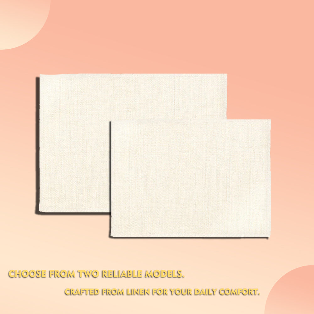 Sublimation Ready Double Layer Linen Placemat 30x40cm, Heat Transfer Table Mat, Customizable Dining Decor, 11pcs/OPP Bag